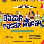 Sekretariat DPRD Samarinda Gelar Bazar & Pasar Murah Meriah HUT RI ke-80