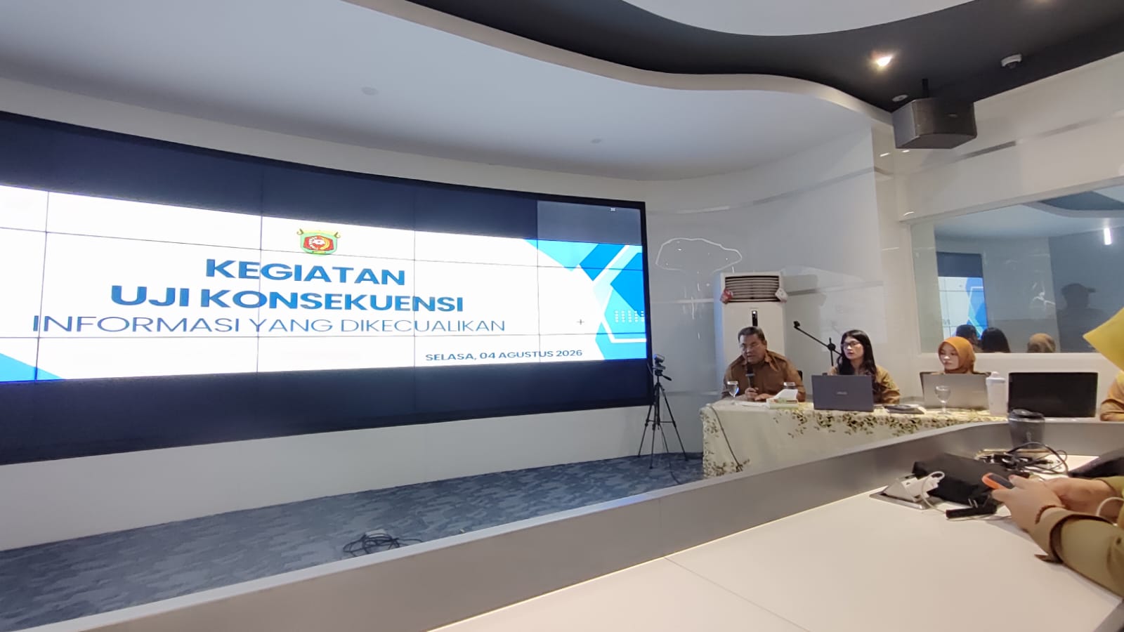 Perkuat Transparansi dan Kepastian Hukum, Sekretariat DPRD Kota Samarinda Ikuti Uji Konsekuensi Informasi Publik 2026