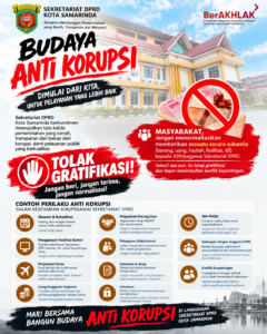 Budaya Antikorupsi Dimulai dari Kita: Tolak Gratifikasi, Wujudkan Pelayanan Publik yang Bersih