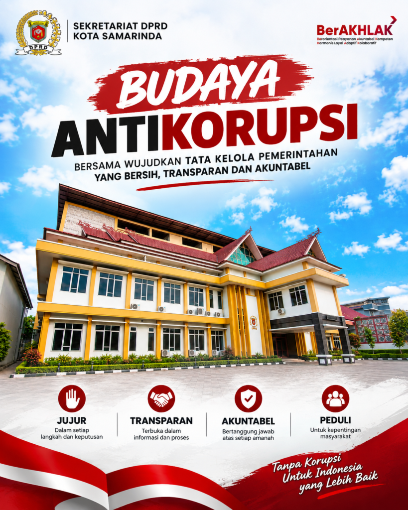 Budaya Antikorupsi Dimulai dari Kita: Tolak Gratifikasi, Wujudkan Pelayanan Publik yang Bersih